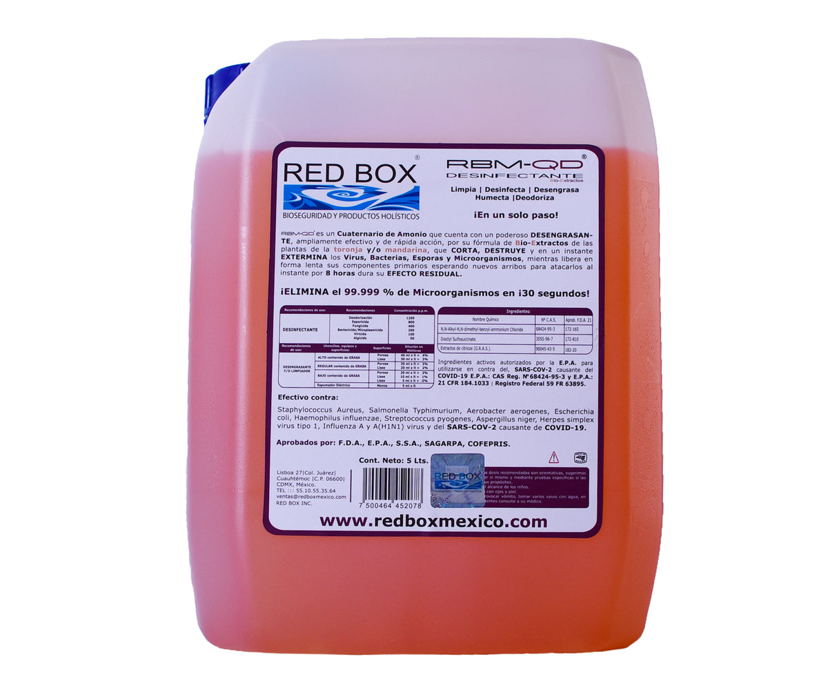 Spray Desinfectante RBM®-Q – Desinfectantes RBM
