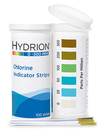Tira Reactiva Cloro 0-300 ppm Hydrion | Red Box Mexico