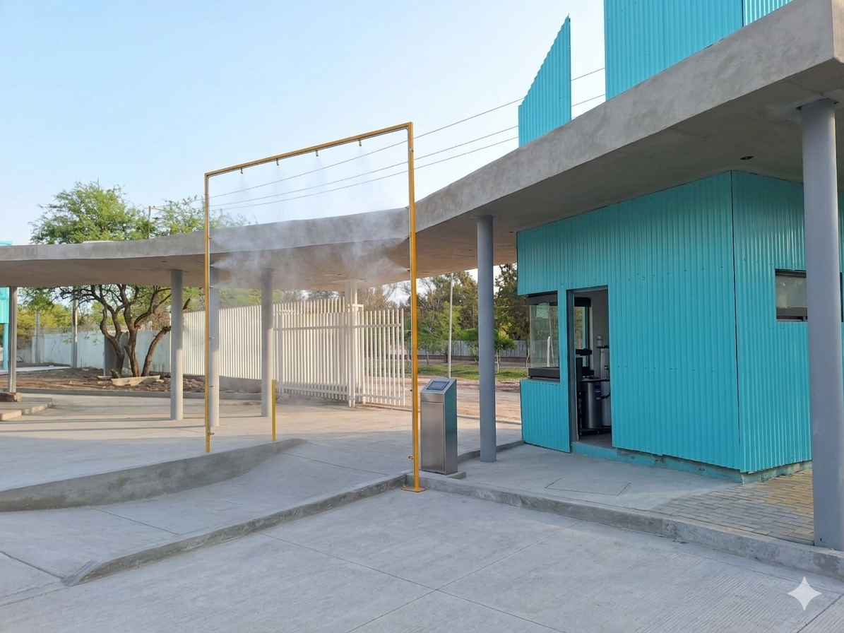 Arco Sanitario Vehicular | Red Box® System