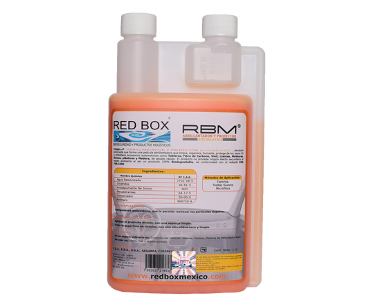 Abrillantador Protector Automotriz RBM | Red Box Mexico