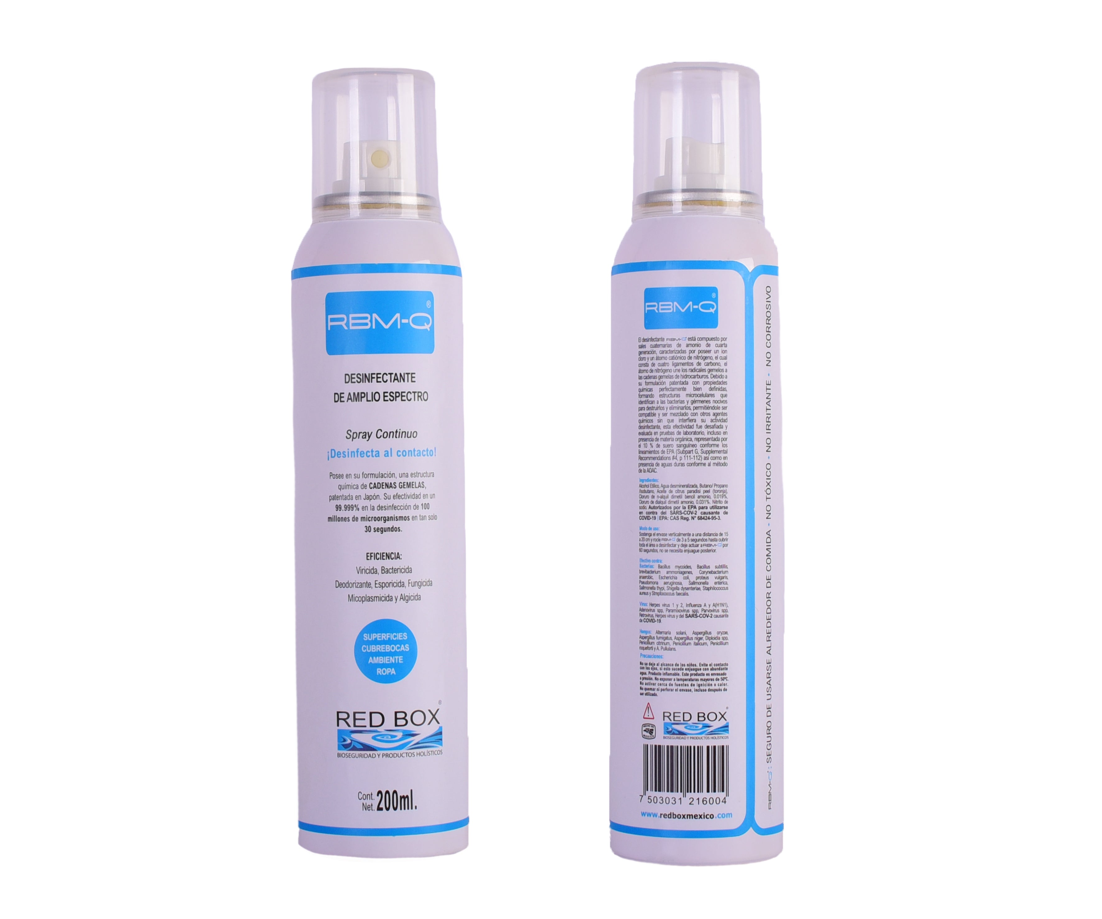 Spray desinfectante para coche Stayzsafe