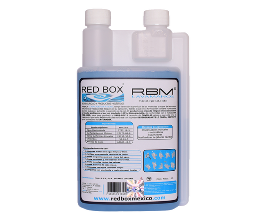 Lavamanos Industrial RBM Antibacterial | Red Box Mexico