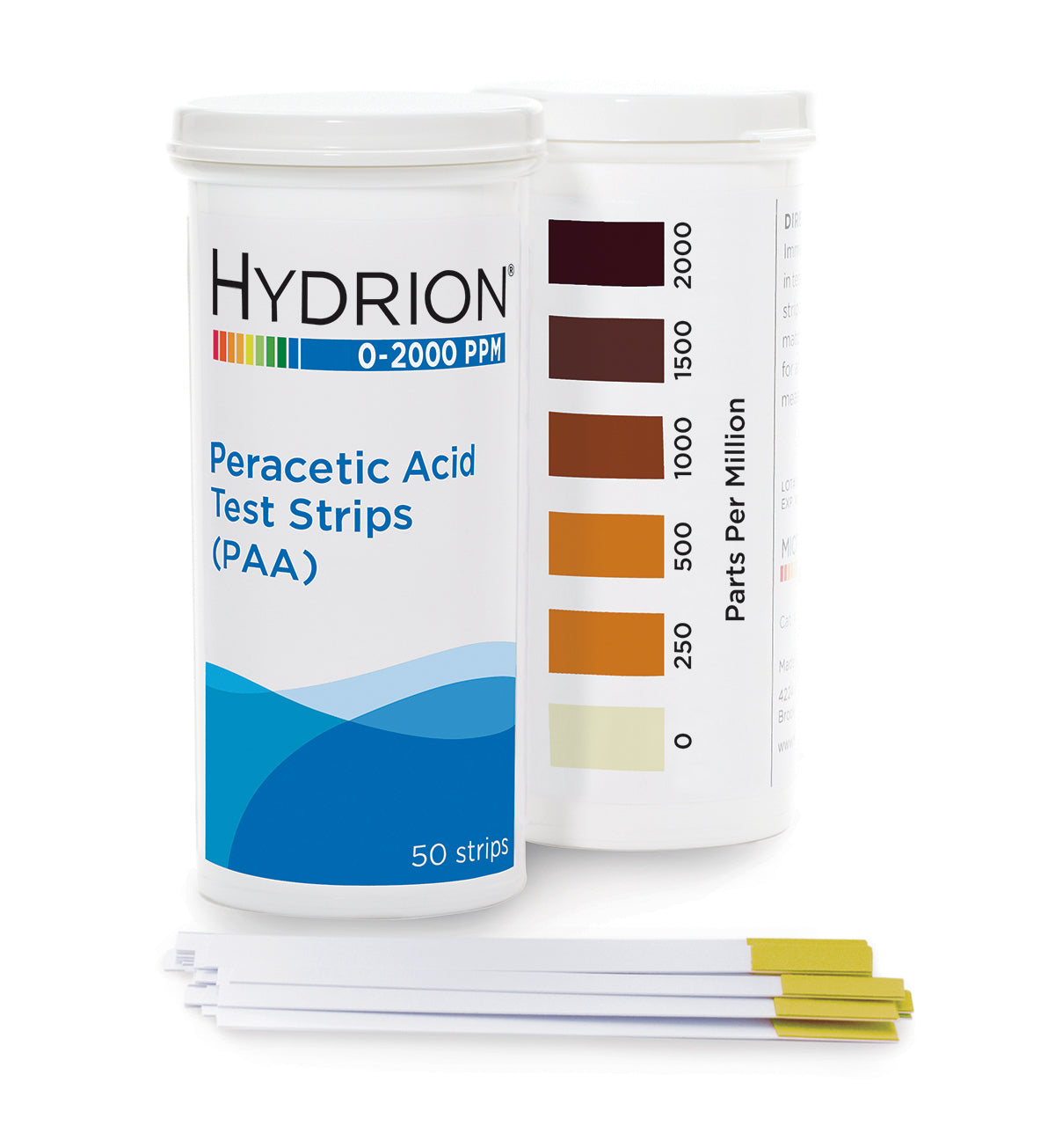 Tira Reactiva Acido Peracetico PAA-2000 Hydrion | Red Box Mexico