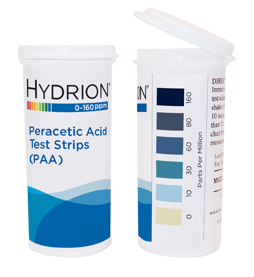 Tira Reactiva Acido Peracetico PAA-160 Hydrion | Red Box Mexico