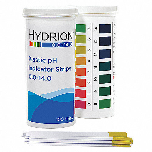 Tira Reactiva pH 0-14 Hydrion | Red Box Mexico