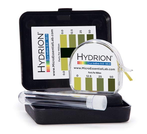 Tira Reactiva Yodo 0-50 ppm Hydrion | Red Box Mexico