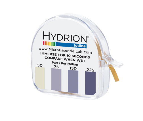 Tira Reactiva Yodo 50-225 ppm Hydrion | Red Box Mexico